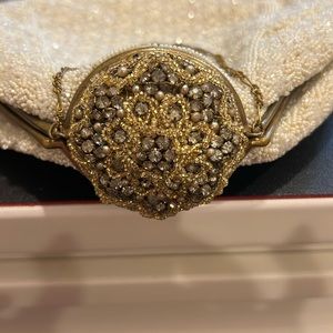Antique beaded evening bag